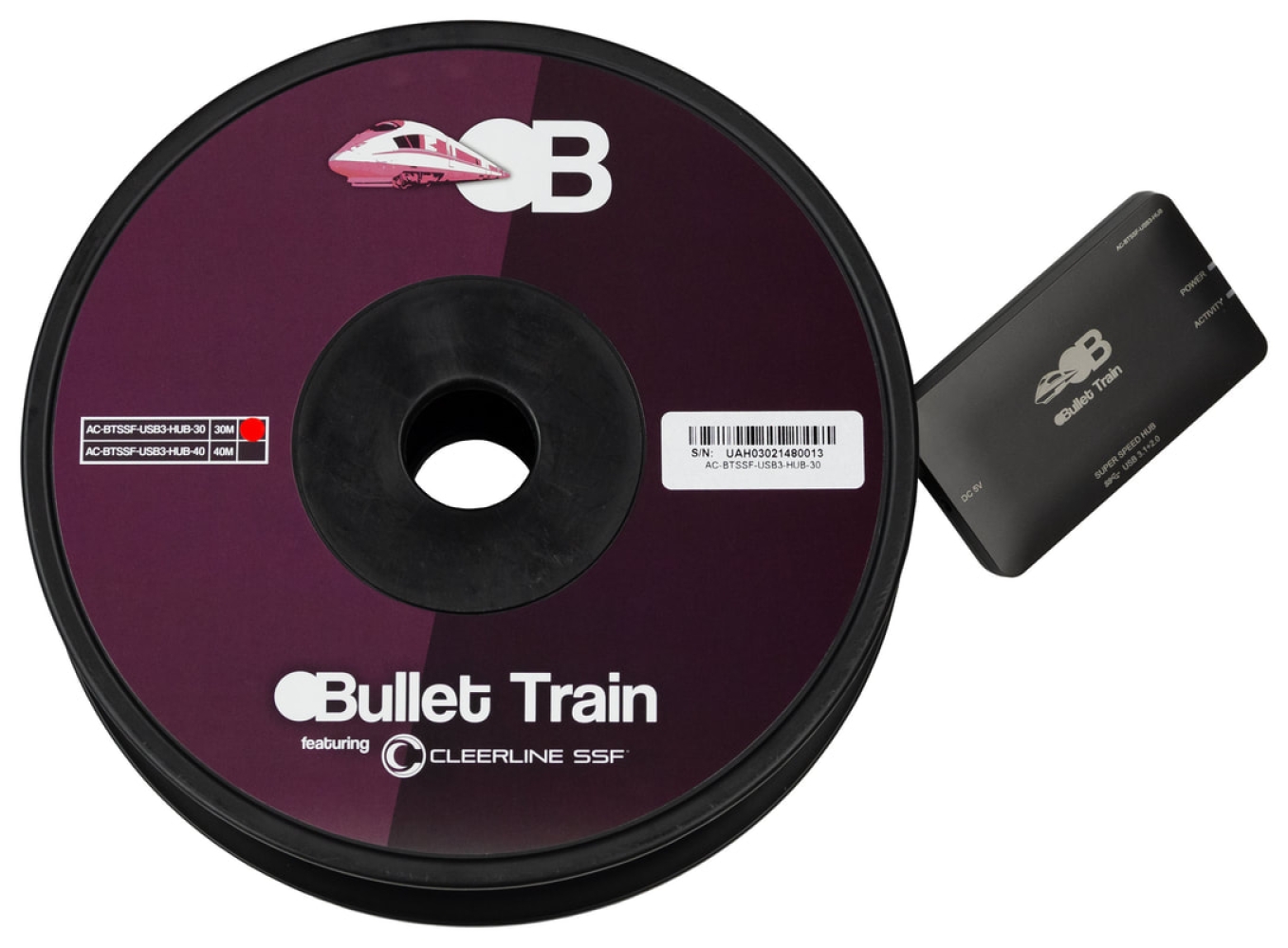 Bullet Train AC-BTSSF-USB3-HUB-40